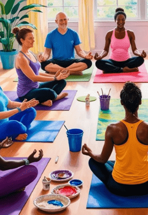 Ateliers en groupe : yoga et exploration créative avec l’Arbre aux sens yoga-nantes-ateliers-en-groupe-art-therapie